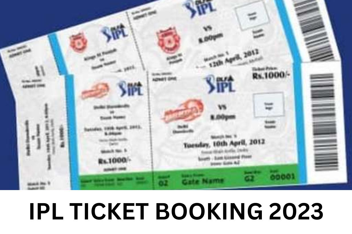 IPL Ticket Booking 2023, Price List, Buy Stadium Wise Tickets @ BookmyShow or Paytm