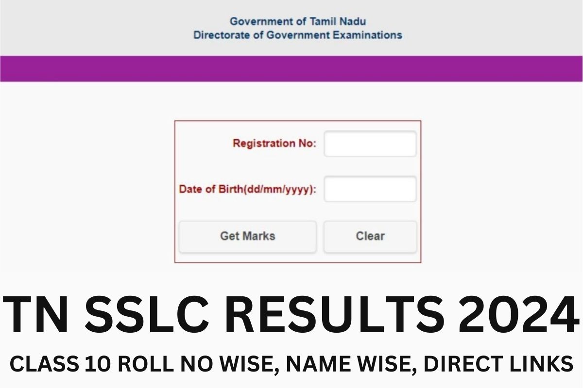 TN SSLC Results 2024, வாழ்க 10th Public Marks Memo tnresults.nic.in